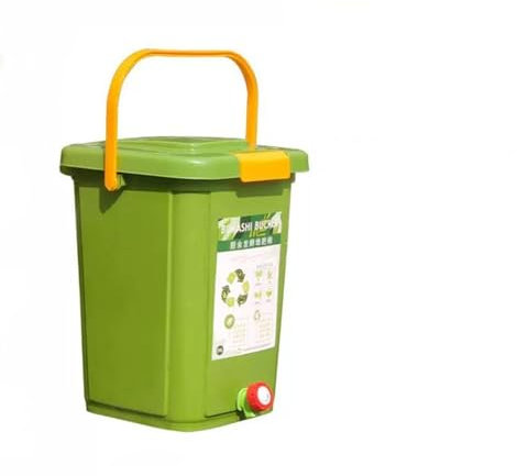 Schnellkomposter All Seasons Indoor-Komposter-Starter-Set – 20 l (5 Gallonen) Kompostbehälter for die Küchenarbeitsplatte mit Deckel Gartenkomposter
