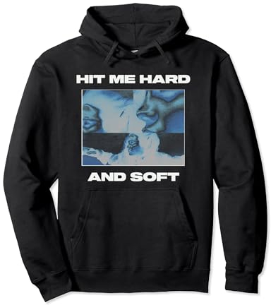 Billie Eilish Hit Me Hard and Soft Inverted Black Pullover Hoodie