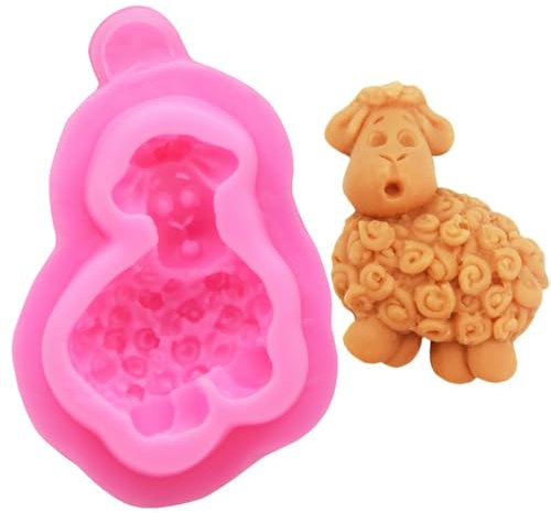 Fondant Formen 2 Stück Kleine Schaf Lamm Silikonformen Fondant Schokoladenkuchen Dekoration Silikonformen