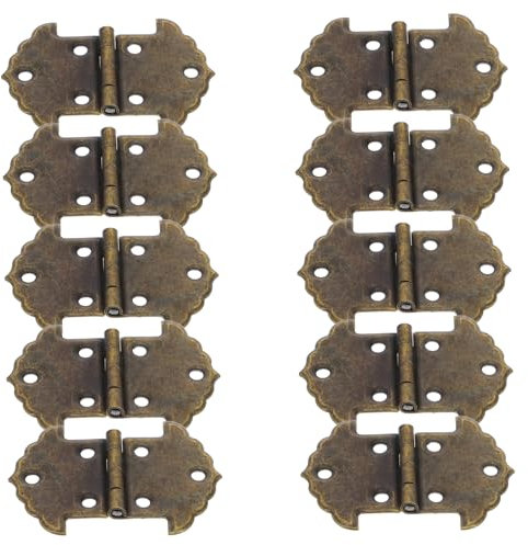 IWOWHERO Retro-scharniere Für Holzkisten Scharniere Antik Zum Basteln Langlebige Für Kleine Kisten Und Geschenkboxen Für Heimdekoration