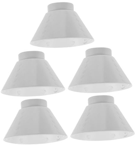 QUMIIRITY 5stücke Teiliges Wasserdichter Kunststoff Lampenschirme Für Deckenleuchte Schützende Abdeckungen Für Außenbeleuchtung Einfach Auszutauschen Vielseitig Einsetzbar