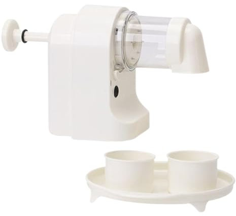 Máquina trituradora de hielo, trituradora de hielo eléctrica - Máquina eléctrica de cono de nieve con bandejas - Accesorios de cocina ligeros y portátiles para bares, reuniones familiares, fiestas en