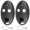 Telecomando BFT per Cancello 433,92 MHz, 2 Canali Rolling Code, Compatibile con BFT MITTO 2, MITTO 4, Ghibli, Kleio, TRC 2, RCB2, Telecomando per Porta Garage, 2 Pezzi