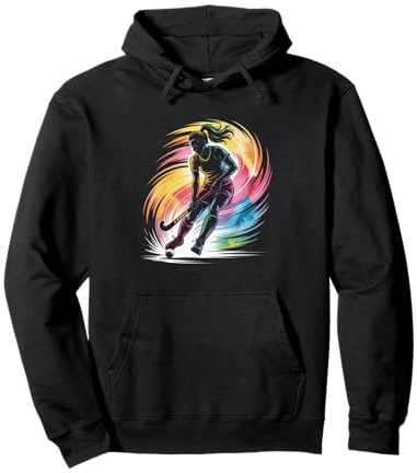Feldhockey Spielerin Damen Zubehör Feldhockey Pullover Hoodie