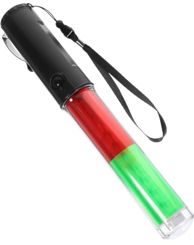 Tofficu Leuchtstab Mit Haken Led Warnlicht 26.0 X 3.5 X 3.5 cm | Mit Haken, Für Konzerte, Led Warnlicht, 1 X Leuchtstab, 26.0 X 3.5 X 3.5 cm