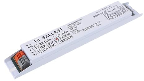 reattore elettronico Reattori for lampade fluorescenti con reattore elettronico T8 ad ampia tensione 220-240 V CA 2x36 W