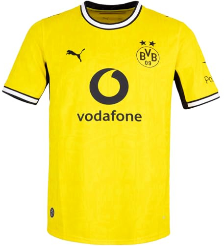 PUMA BVB Borussia Dortmund Home Jersey Trikot (DE/NL/SE/PL, Alphanumerisch, XXL, Regular, Regular, Yellow/Black)