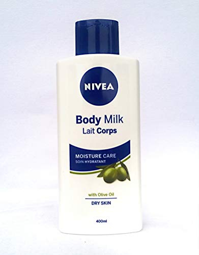 NIVEA Bodymilch, Aceite de Olive, 400 ml