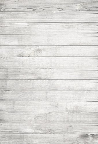 YongFoto 2x3m Vinyl Foto Hintergrund Holzboden Weißes Hölzernes Hellgraues Rustikales Hölzernes Holz Brett Fotografie Hintergrund für Photo Booth Baby Party Banner Kinder Fotostudio Requisiten