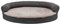 TRIXIE orthopädisches Hundesofa Vital Sofa Bendson, oval, 100 × 80 cm, dunkelgrau/hellgrau- 38272