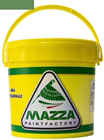 Guaina Liquida Impermeabilizzante Monocomponente Colorata Pedonabile All’Acqua Colorificio Mazza lt 5 lt 14 (5 Litri, Verde)