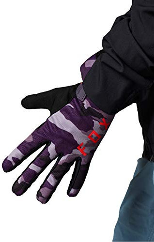 Fox Womens Ranger Glove Camo Dark Purple L