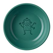 Mepal – Kinderschale Mio – Kinder Geschirr – Gut für Brei, Joghurt und Suppe – Mikrowellentauglich – Spülmaschinengeeignet – BPA frei – 300ml – Deep turquoise