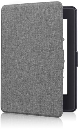 Étui en Tissu pour Kindle Paperwhite 4(10Ème Génération - Modèle 2018)- YYS Housse de Protection légère avec Veille/réveil Automatique