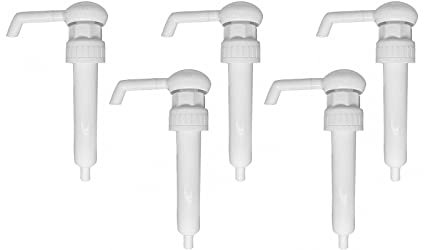 5L 38mm Pump Dispenser for 5 Liter Containers for Gallon Jug Bottles, 30 ml Dosage