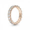 PANDORA ROSE Timeless Ring funkelnde Reihe 14k rosévergoldet, Zirkonia 180050C01 50