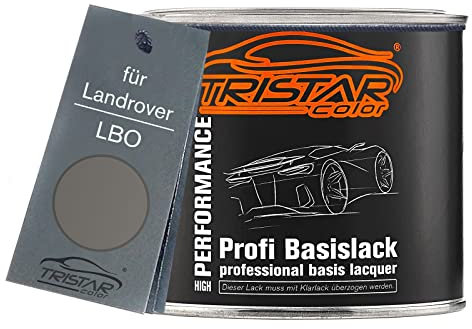 TRISTARcolor Peinture voiture Pot prêt à la pulvérisation pour Landrover LBO Brunel Chrome Fiish Metallic peinture de base 0,5 L