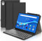 IVEOPPE Tastiera Lenovo Tab M10 FHD Plus 10.3, [TB-X606F/ TB-X606X], Layout Italiano, Custodia Tastiera Retroilluminazione Bluetooth per K10 Plus 10.3 TB-X6C6F, Nero