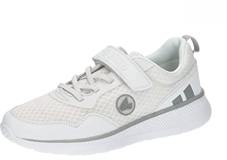 JAKO Unisex Kinder Sneaker Performance Junior, weiß, 33