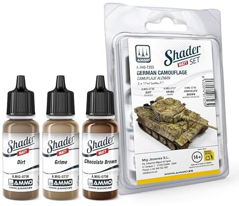 Mig Jimenez AMIG7323 SHADER Set German Camouflage