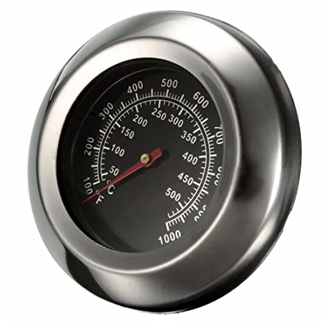 Termómetro para alimentos de acero inoxidable, Termómetro de barbacoa Termómetro para horno para alimentos para cocinar utensilios de cocina, de 50 a 500 grados