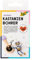 folia 23007 - Kastanienbohrer Bastelset FALL IN LOVE mit Haltevorrichtung aus Holz, 2 und 3 mm Bohrer aus Metall, Set für Kinder und Erwachsene, inkl. 100 Zahnstochern