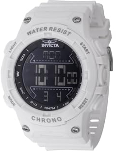 Invicta Herren Digital Quarz Uhr mit Harz Armband 47524