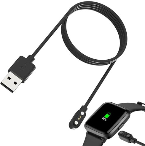 Cavo di ricarica per smartwatch - Caricatore per smartwatch da 23,6 pollici Caricabatterie wireless portatile magnetico | Cavo di ricarica USB veloce per Smartwatch HW 12 16