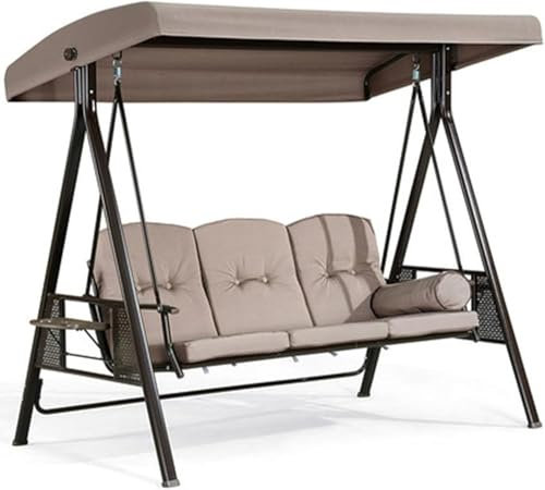 GYDUHYE Garden Porch Swing Outdoor Swing Chair Garden Hanging Chair Room Hammock Double Rocking Chair for Balcony Backyard(Size:B)