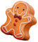 KICHOUSE Christmas Gingerbread Man Decorative Tinplate Candy Box Small Holiday Treat Storage Container for Weddings Parties Festive Gifting Fun Xmas Pattern