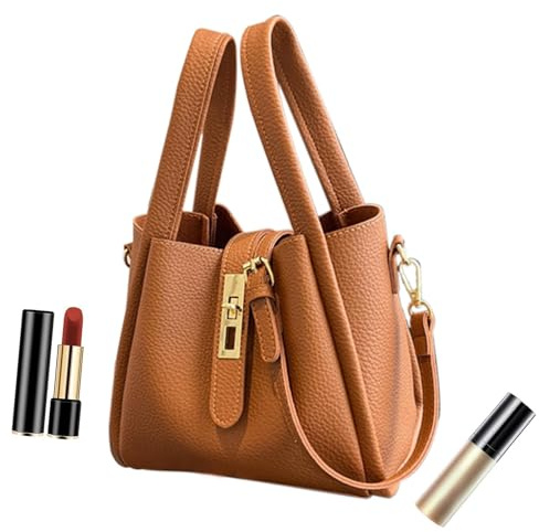 Hobngmuc Beuteltaschen für Damen – trendige Eimertasche für Damen, Tragetasche, tragbare Schultertasche für Handys, Kosmetik, Geldbörse