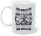 Arm Wrestling Hand-Wrestling Trainer Kaffeetasse | Techniken Übung Armdrücken Tasse Weiß (05964B)