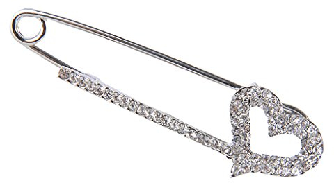Sharplace Épingle Broche Sécurité en Cristal Elégant Femme, # 4