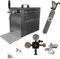 GASTROBEDARF WESTERBARKEY Zapfanlage 60l/h Komplettset 500g Co², Uhr, Schläuche Keg Hahn Tropfblech