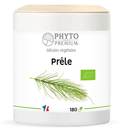 PRÊLE tige – Equisetum arvense – 180 gélules 200 MG (BIO)