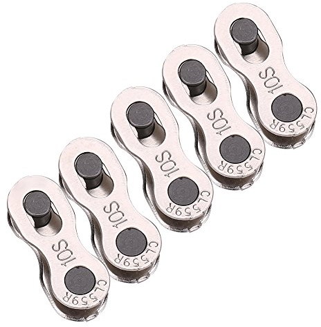 Fahrradkettenglieder, robuster Fahrradkettenverbinder, Schnellspanner, magischer Gelenkverbinder mit Schnellverschluss, für Geschwindigkeit 8/9/10 (9 Gänge)