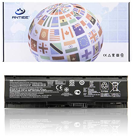 ANTIEE PA06 Laptop Batterie pour HP Omen 17-w000 17-ab000 17t-ab200 17-w043dx 849571-221 849571-241 849571-251 849911-850 HQ-TRE HSTNN-DB7K PA06062 TPN-Q174 (11.1V 5663mAh/62Wh)