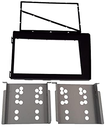 2Din Car Radio Fascia für 1998 1999 2000 2001 2002-2004 Passend für Volvo XC70 V70 S60 Stereoplatten-Verkleidungssatz Frame Panel Dash CD-173x98mm