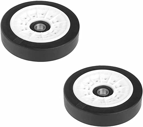Aspares Tumbler Dryer Drum Pulley Wheel Roller DCU8230 Compatible With Beko Set Of Two Pieces