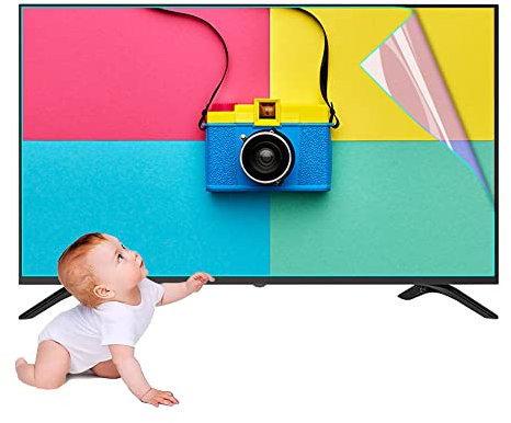 XRRX TV Screen Protector Anti Blue Light 55 Inch Anti Radiation 70 Inch Curved Surface Frosted Anti-fingerprint Anti-myopia Film for Hisense, TCL, Samsung, Sony Monitor / 50in 1101x620mm