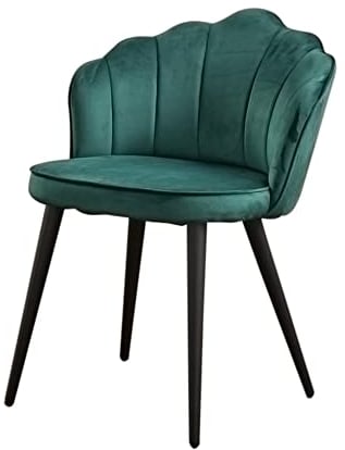 KAWOLA Esszimmer Stuhl Sally - Moderner Stuhl für Esszimmer und Arbeitszimmer, Ergonomisch, Schwarz, Samt, Gepolstert