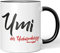JUNIWORDS Tasse, Umi, der Unbarmherzige, Schwarz (5306136)