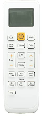 Telecomando di ricambio DB93-11489L per condizionatore d'aria Samsung, compatibile anche con DB63-02827A DB93-11115U DB93-11115K KT3X00