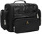 Makeup Brush Bag, Relavel Makeup Brush Holder Case, Extra Large Capacity Travel Cosmetic Bag, Make Up Organizers and Storage with Adjustable Dividers, Makeup Artist Must Haves (Large Black)