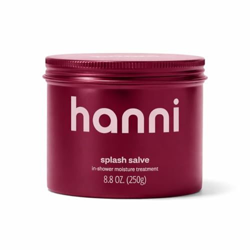 HANNI Splash Salve Body Mask, In-Shower Moisturizer with Coconut, Jojoba, Shea Butter & Glycerin, Deep Conditioning for All Skin Types, 250 mL / 8.8 oz