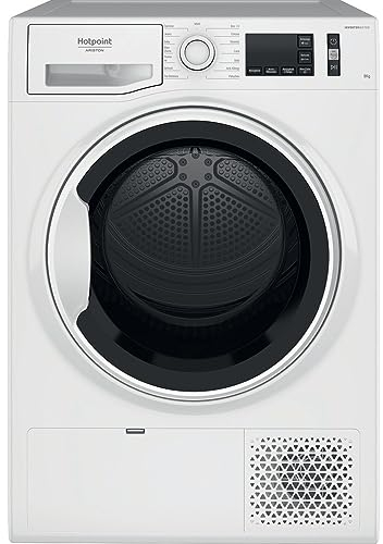 Asciugatrice a pompa di calore Hotpoint: a libera installazione, 8,0 kg, - EU NTDG83 WK IT