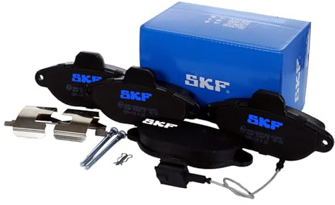 SKF Scheibenbremse Bremsbelag VKBP 80087 E-4er Set - Position Vorderachse Höhe 77 mm Länge 134 mm Breite 83 mm Dicke 17 mm - OE Qualität