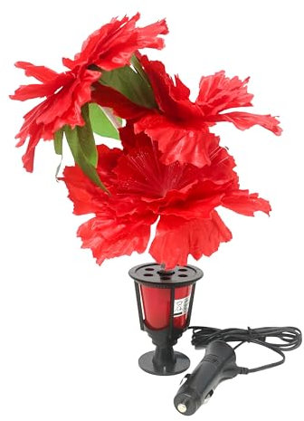 Leuchtende Blumenvase, hochwertige Dekoration für den Innenraum 12-32V LKW Oldskool Direct Trade Service