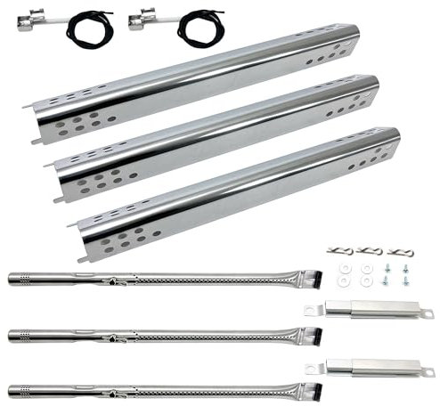 Direct Store DG273 Ersatz für Charbroil Performance Tru Infrarot 3 Brenner 463370719 463371116 463280019 463336016 463633316 463672416 46334416 Zündgrill Brenner Wärmeplatte Kreuz sover Tube