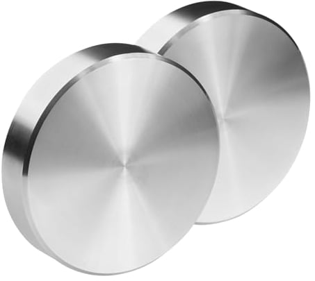 SOTECH 1 par Tiradores para puertas correderas JASCHA Tirador Ø: 50 mm de acero inoxidable autoadhesivo